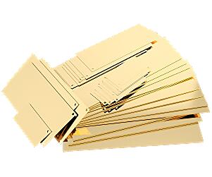 Золотой анод Зл 99,99 Ан 0,1х50х100 мм ГОСТ 25475-2015